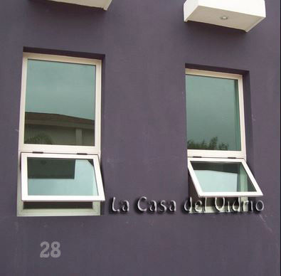 aluminio bco y vidrio tintex
